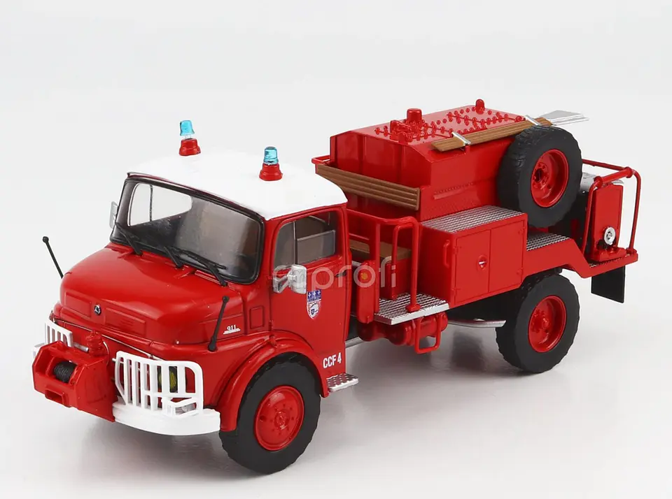 Camión de Bomberos Mercedes-Benz LAF 911 (1973) Edicola 1:43 1