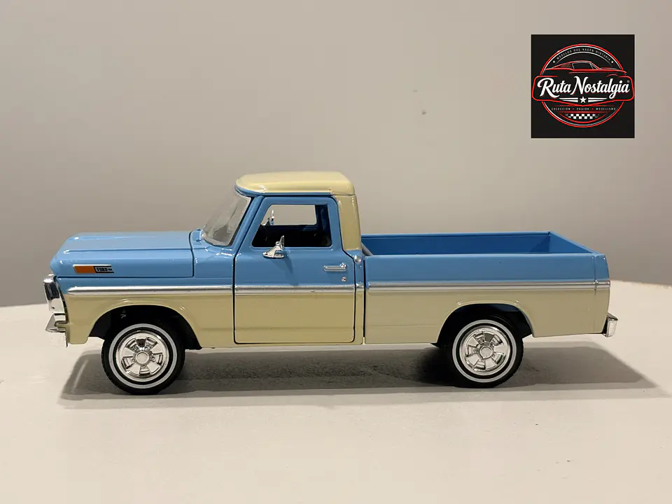 Camioneta Ford F-100 Pickup (1969) | Motormax 1:24  10