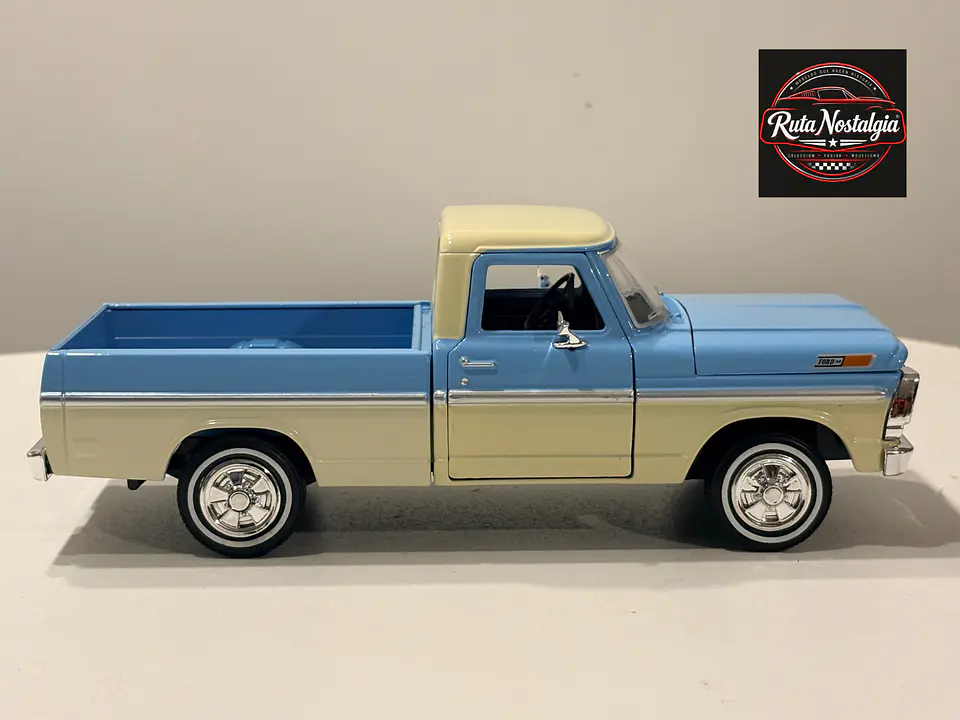 Camioneta Ford F-100 Pickup (1969) | Motormax 1:24  7