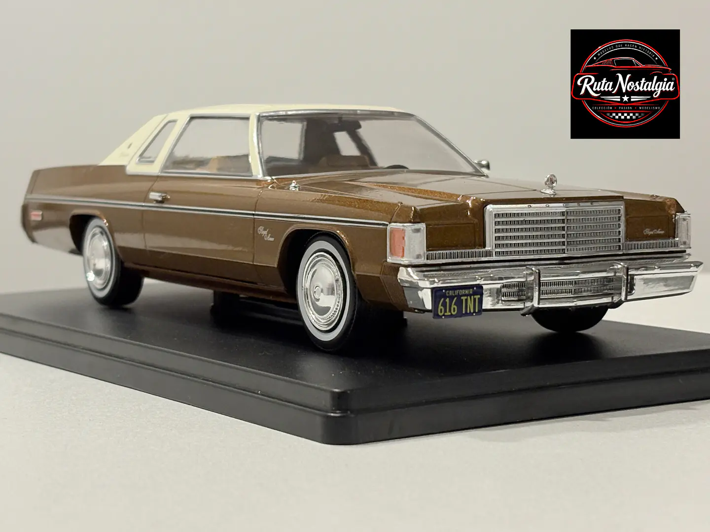 Auto Dodge Royal Monaco Coupe 1977 | WhiteBox 1:24 9