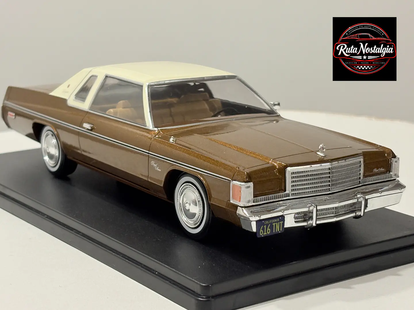 Auto Dodge Royal Monaco Coupe 1977 | WhiteBox 1:24 3