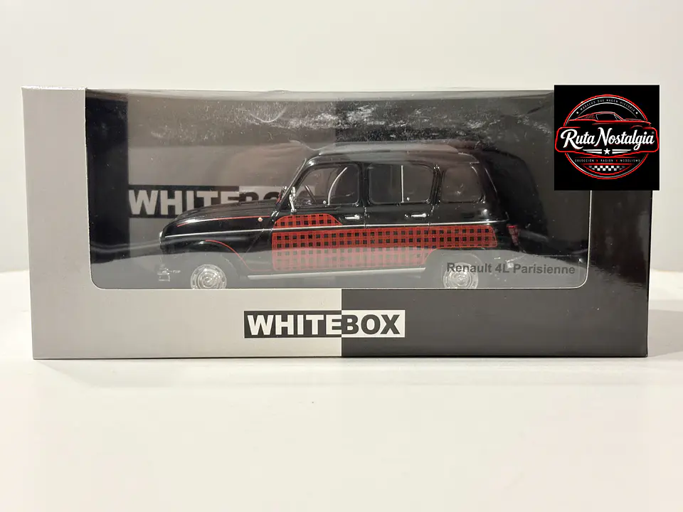 Auto Renault 4L Parisienne 1964 Escala 1:24 WhiteBox 10