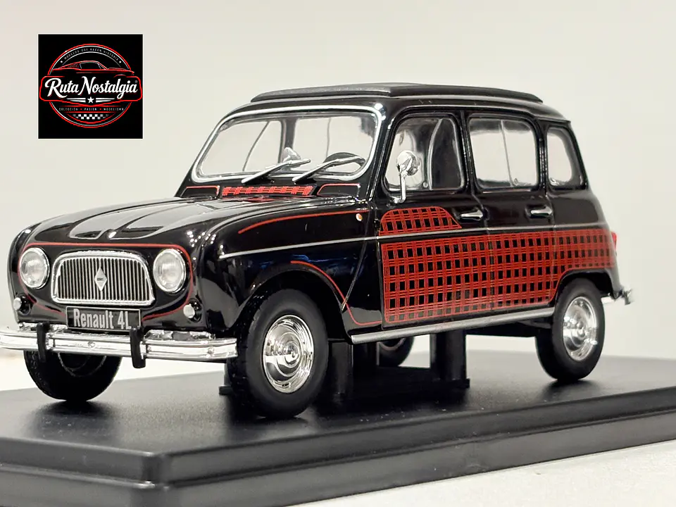 Auto Renault 4L Parisienne 1964 Escala 1:24 WhiteBox 1