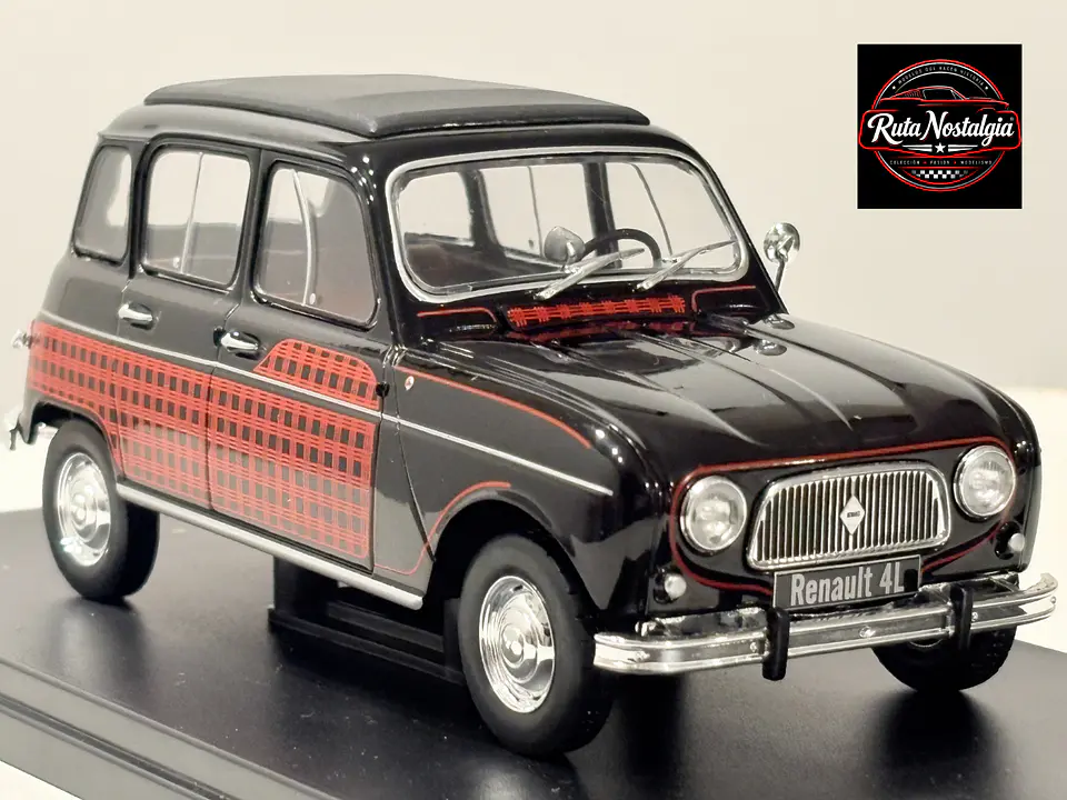 Auto Renault 4L Parisienne 1964 Escala 1:24 WhiteBox 3