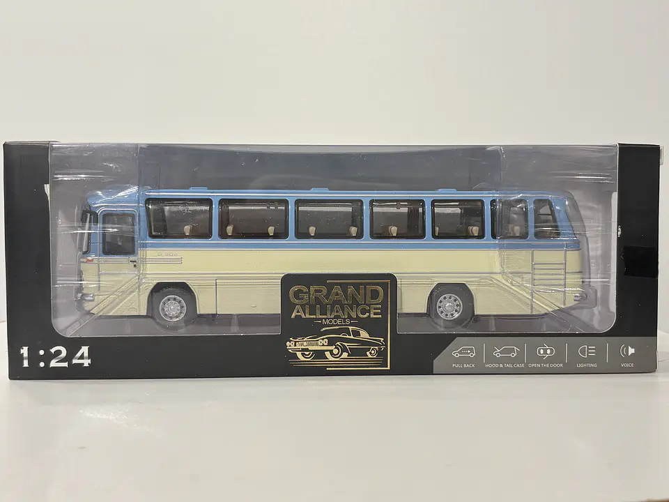 Bus Mercedes Benz O-302 - Grand Alliance Models - 1:24 (China). Diecast con sonido 13