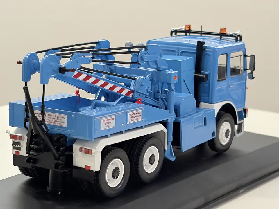 Grúa MAN F8 26.281 Wrecker (1970's) | IXO 1:43 5