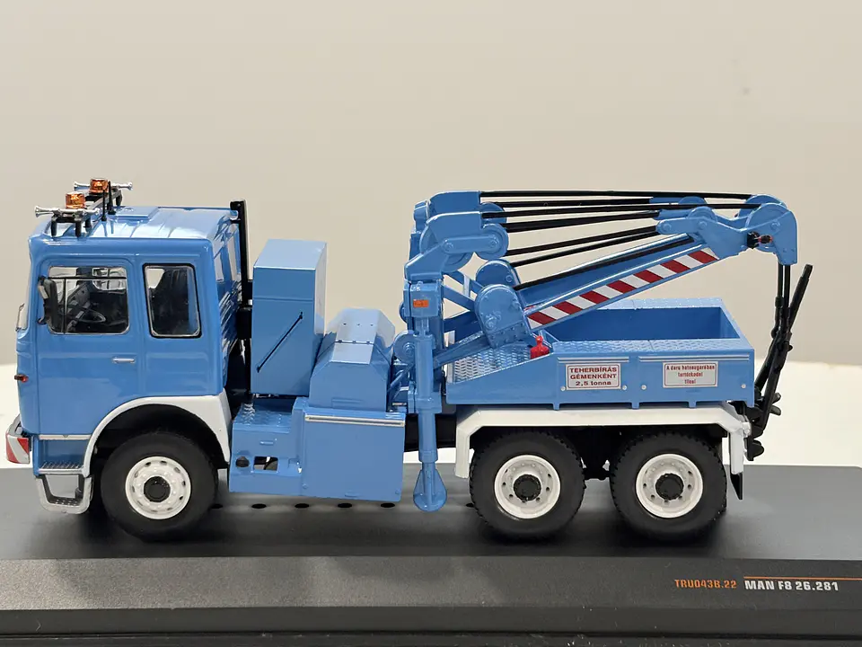 Grúa MAN F8 26.281 Wrecker (1970's) | IXO 1:43 8
