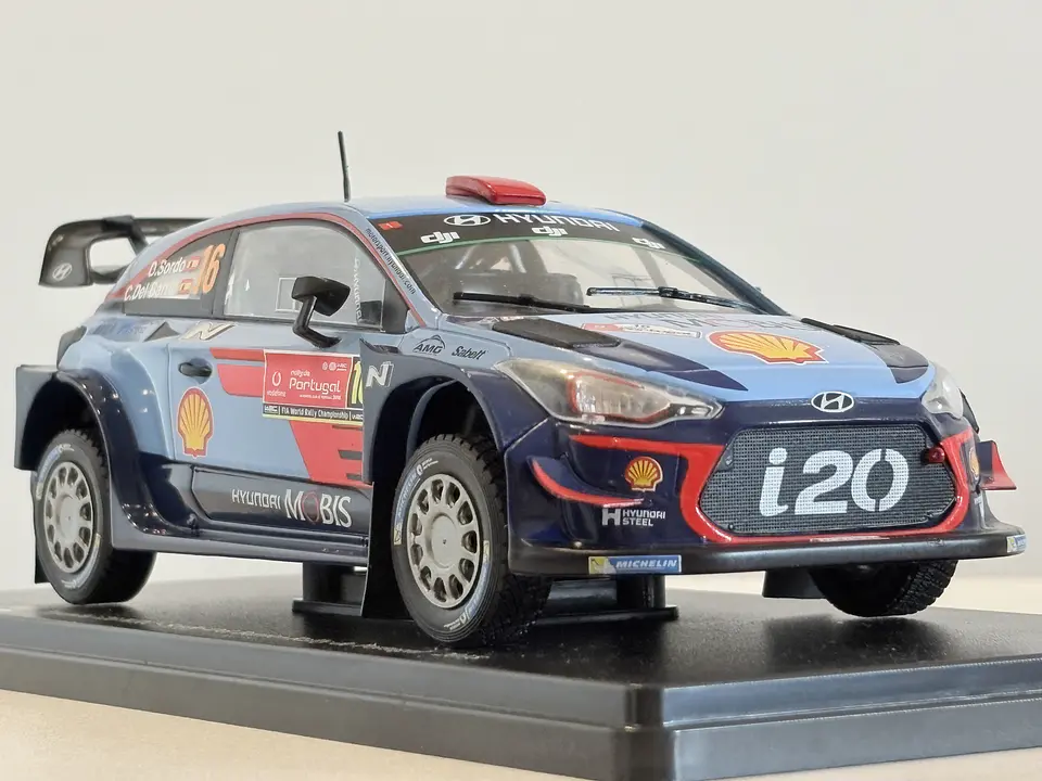 Hyundai i20 WRC No.16 Sordo Rally Portugal 2018 | Salvat - Hachette 1:24 8