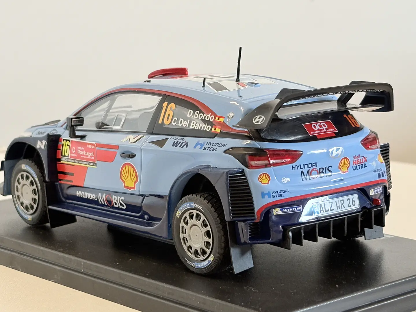 Hyundai i20 WRC No.16 Sordo Rally Portugal 2018 | Salvat - Hachette 1:24 6