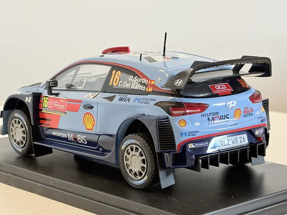 Hyundai i20 WRC No.16 Sordo Rally Portugal 2018 | Salvat - Hachette 1:24 6