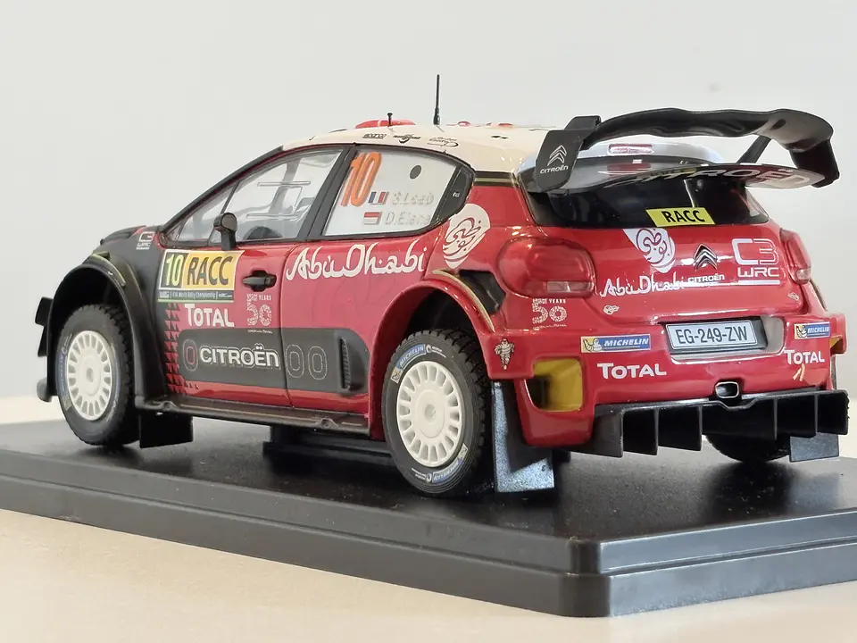 Citroën C3 WRC No.10 Rallye Catalunya 2018 | Salvat 1:24 | Loeb/Elena | El regreso del más grande 6