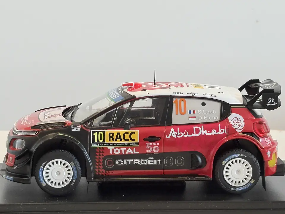 Citroën C3 WRC No.10 Rallye Catalunya 2018 | Salvat 1:24 | Loeb/Elena | El regreso del más grande 7