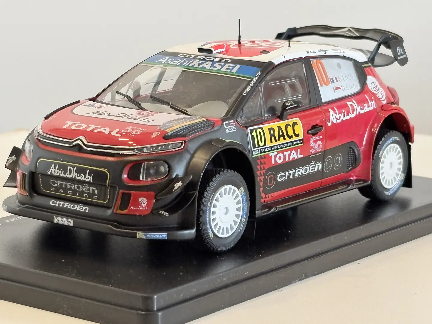 Citroën C3 WRC No.10 Rallye Catalunya 2018 | Salvat 1:24 | Loeb/Elena | El regreso del más grande 1