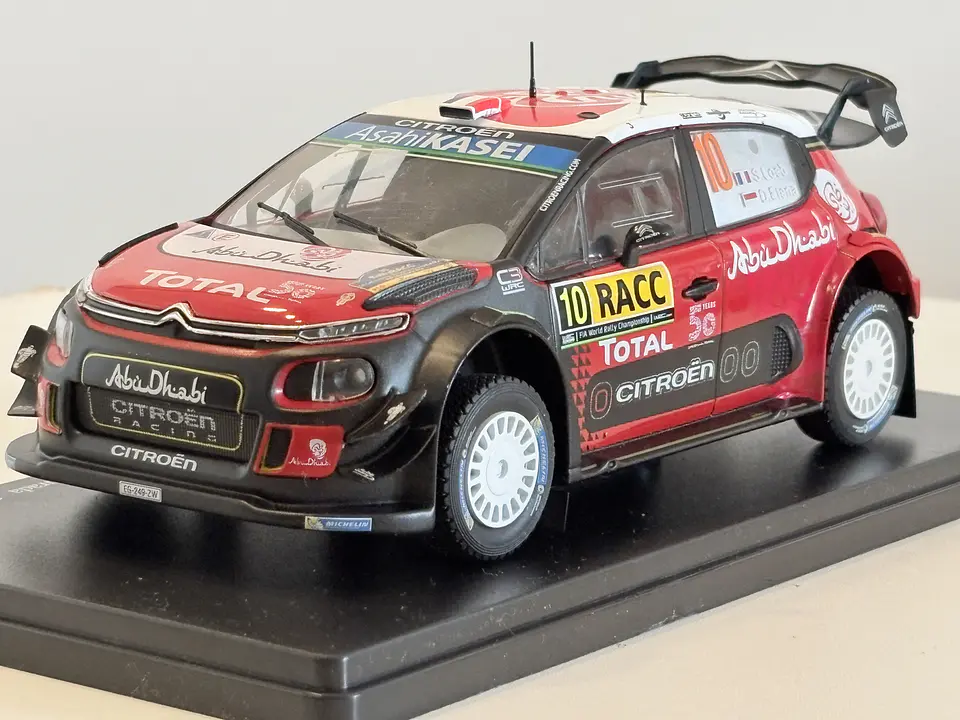 Citroën C3 WRC No.10 Rallye Catalunya 2018 | Salvat 1:24 | Loeb/Elena | El regreso del más grande 1