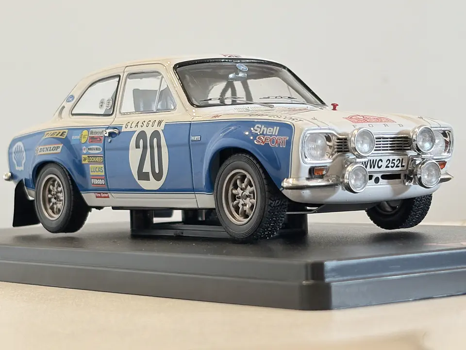 Ford Escort RS1600 Rally Monte Carlo 1973 IXO 1:24 8