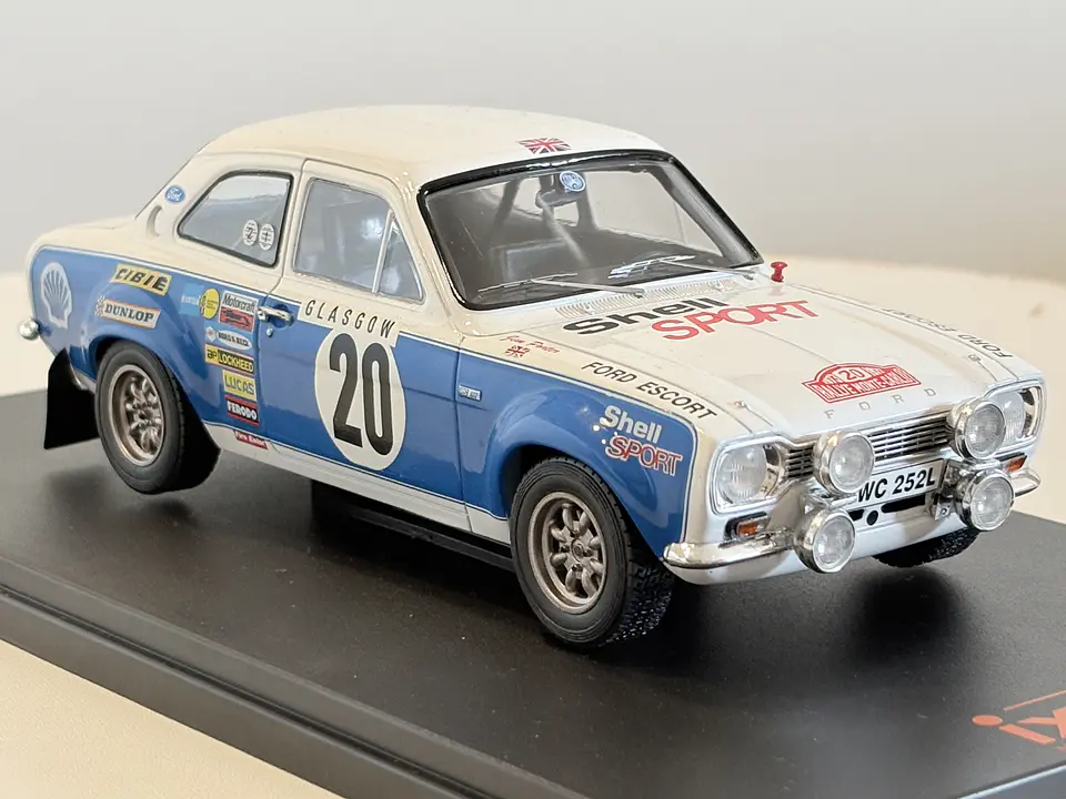 Ford Escort RS1600 Rally Monte Carlo 1973 IXO 1:24 3