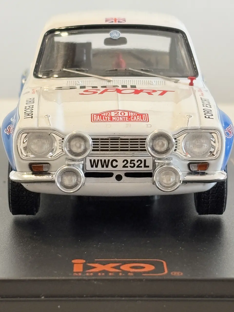 Ford Escort RS1600 Rally Monte Carlo 1973 IXO 1:24 2