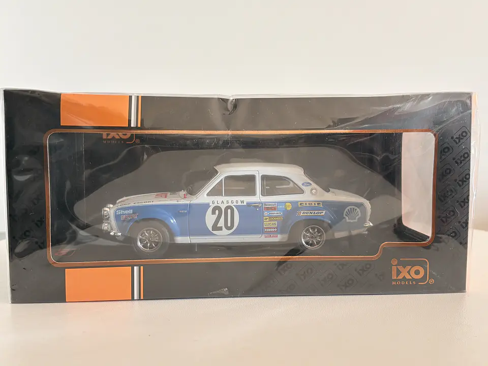 Ford Escort RS1600 Rally Monte Carlo 1973 IXO 1:24 9