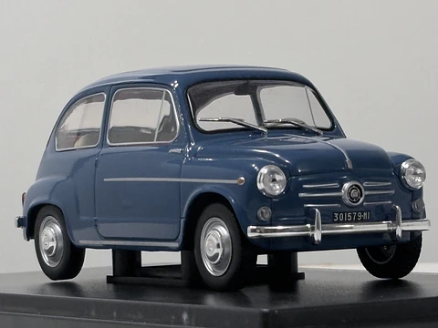 Fiat 600D 1960 | Escala 1:24 Edicola