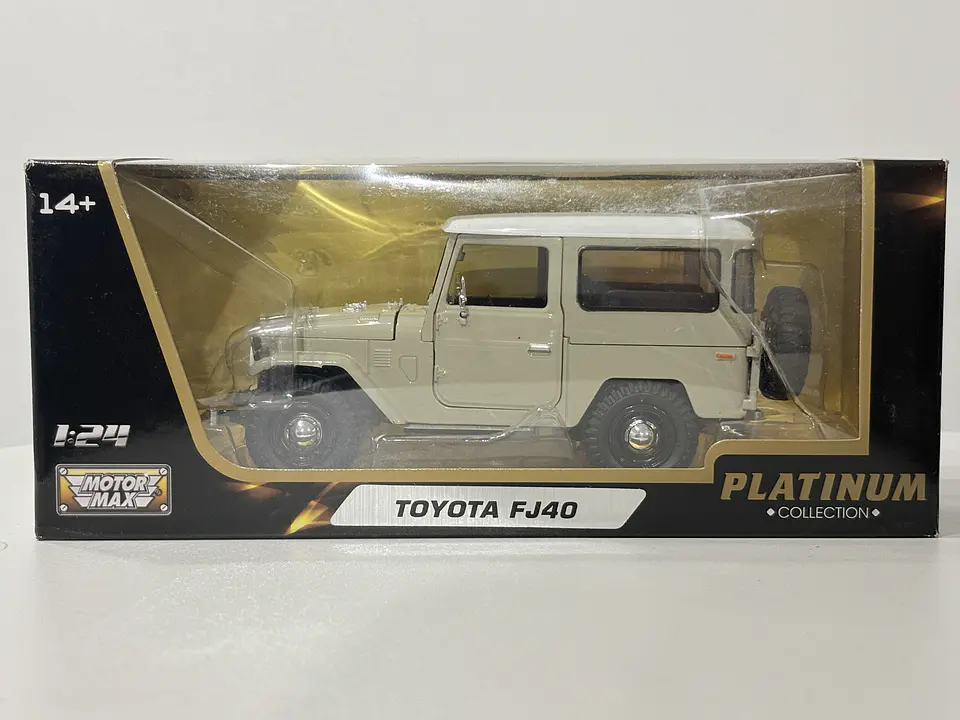 Toyota FJ40 1974 Land Cruiser Escala 1:24 MotorMax 24