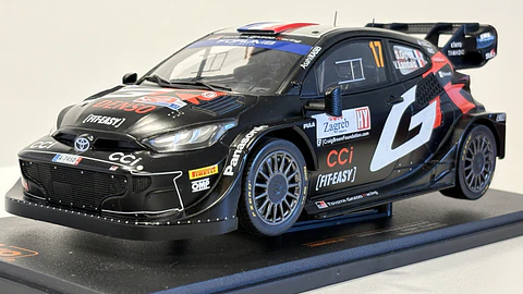 Toyota GR Yaris Rally1 Ogier Croacia 2024 IXO 1:18