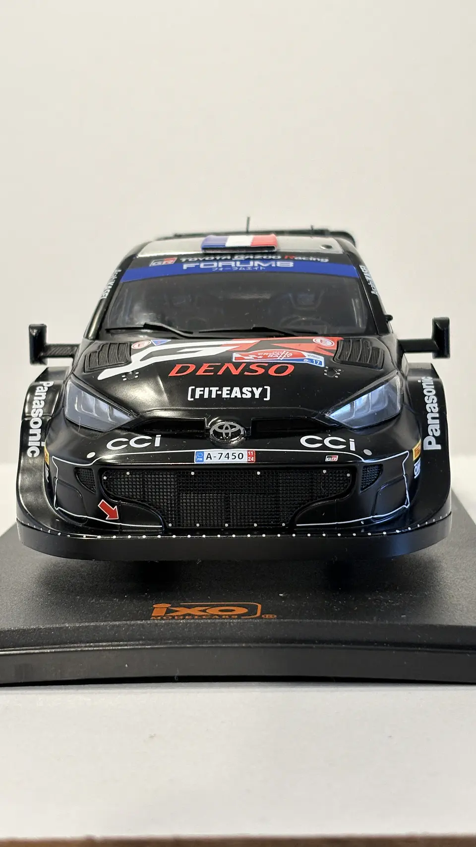 Toyota GR Yaris Rally1 Ogier Croacia 2024 IXO 1:18 2