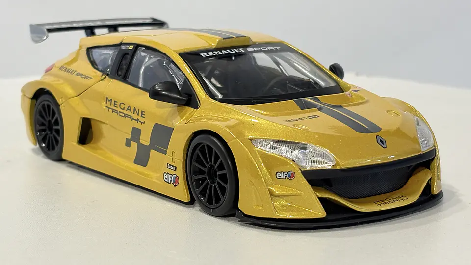 Auto Renault Megane Trophy Racing Escala 1:24 Bburago 3
