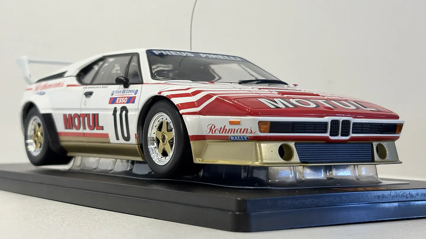 BMW M1 Rally Tour de Corse 1982 Darniche IXO 1:18 9