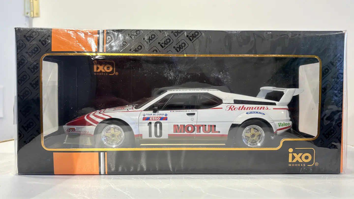 BMW M1 Rally Tour de Corse 1982 Darniche IXO 1:18 10