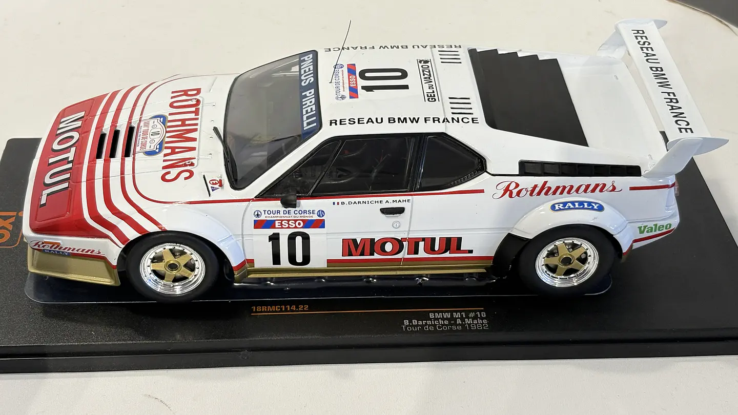 BMW M1 Rally Tour de Corse 1982 Darniche IXO 1:18 8