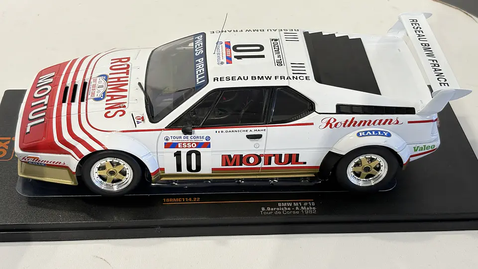 BMW M1 Rally Tour de Corse 1982 Darniche IXO 1:18 8