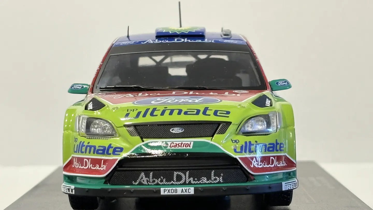 Auto Ford Focus RS WRC 2009 Latvala Rally | Ixo Models 1:24  2
