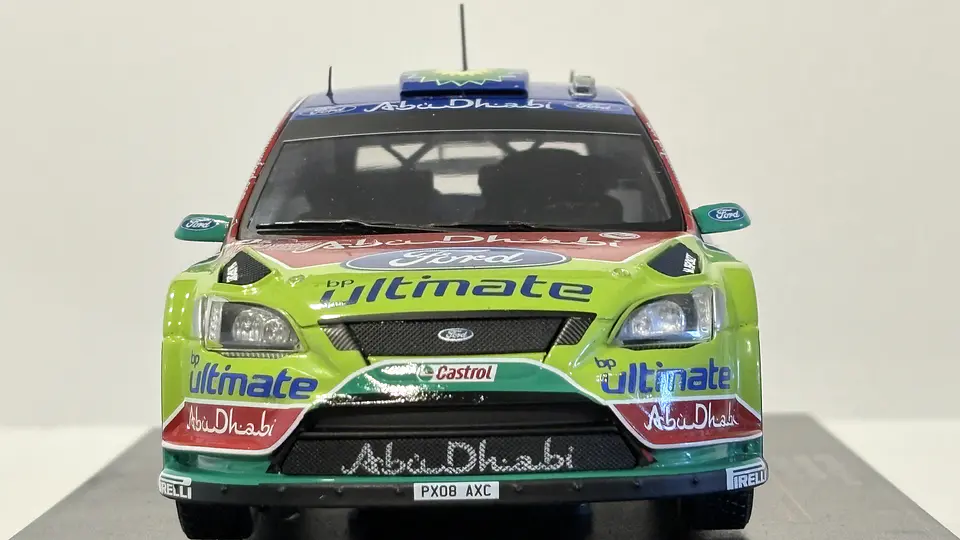 Auto Ford Focus RS WRC 2009 Latvala Rally | Ixo Models 1:24  2