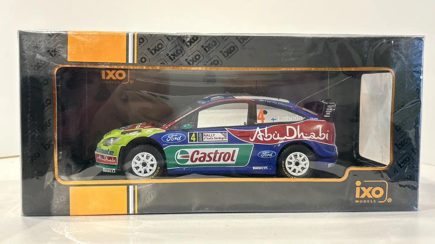 Auto Ford Focus RS WRC 2009 Latvala Rally | Ixo Models 1:24  10