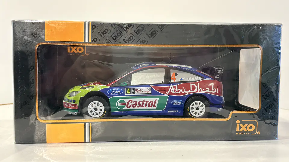 Auto Ford Focus RS WRC 2009 Latvala Rally | Ixo Models 1:24  10
