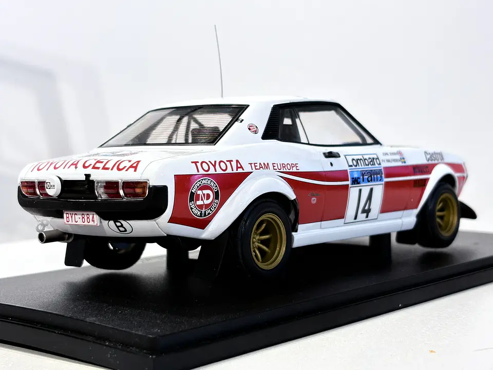 Toyota Celica 2000 GT 1977,  RAC Rally | IXO models 1:18 7
