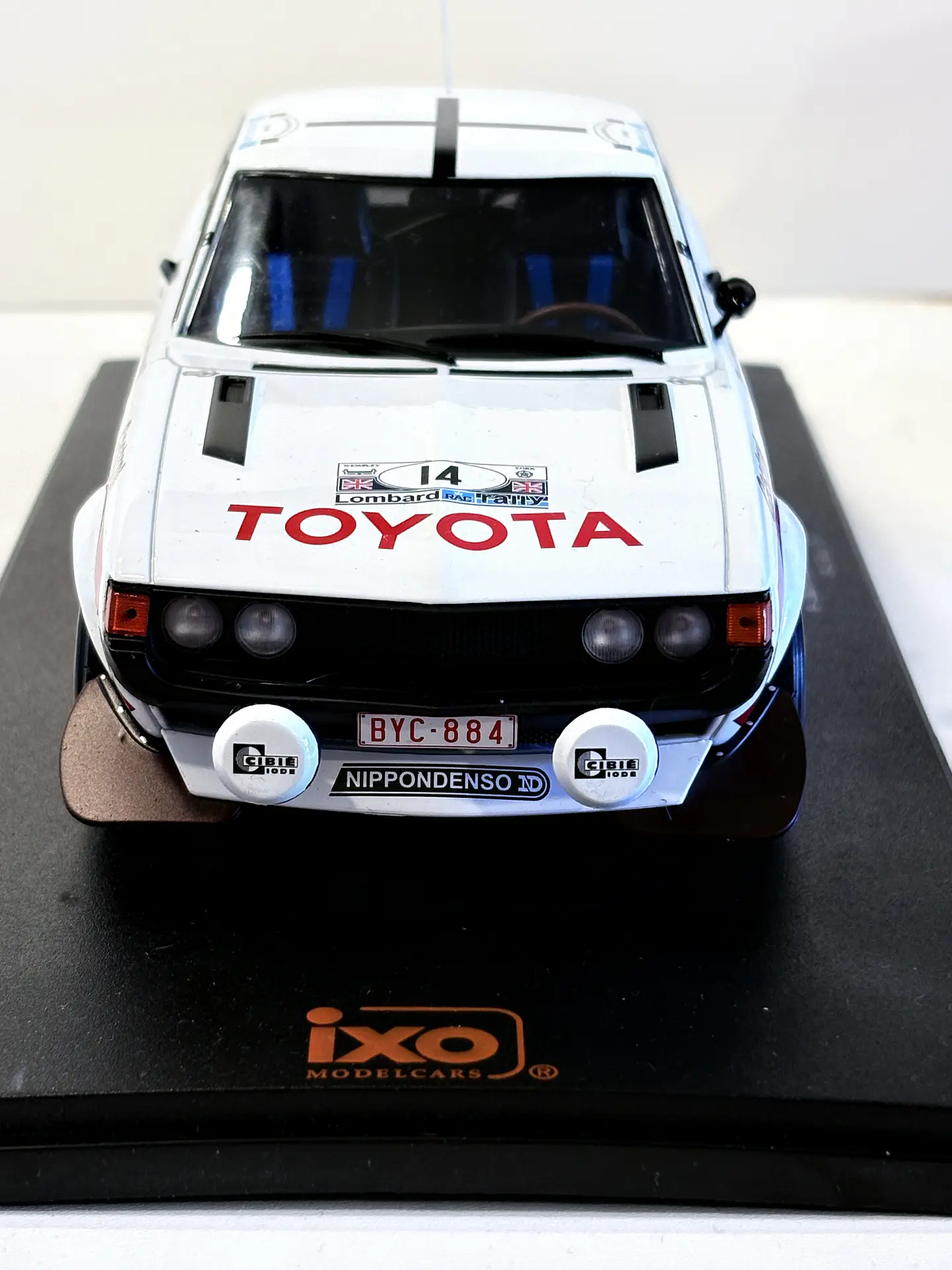 Toyota Celica 2000 GT 1977,  RAC Rally | IXO models 1:18 3