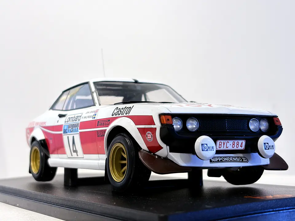 Toyota Celica 2000 GT 1977,  RAC Rally | IXO models 1:18 10