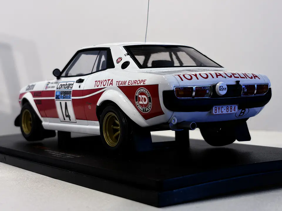 Toyota Celica 2000 GT 1977,  RAC Rally | IXO models 1:18 8