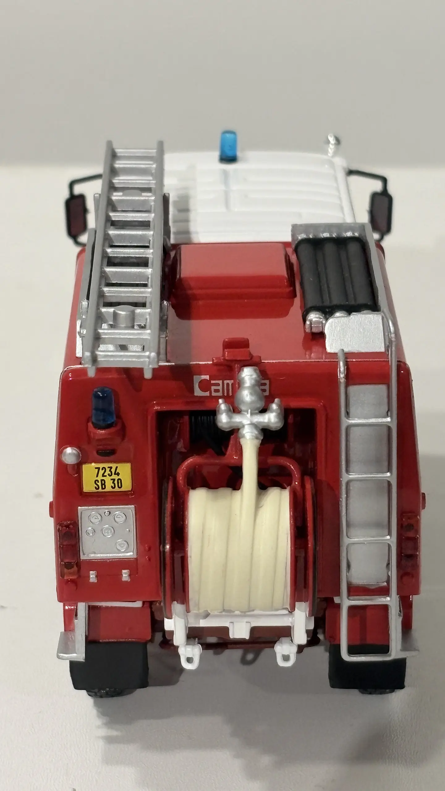 Camión de Bomberos Forestal Renault 95.130 4x4 FPT - Francia 1992 | Edicola Magazine 1:43 6