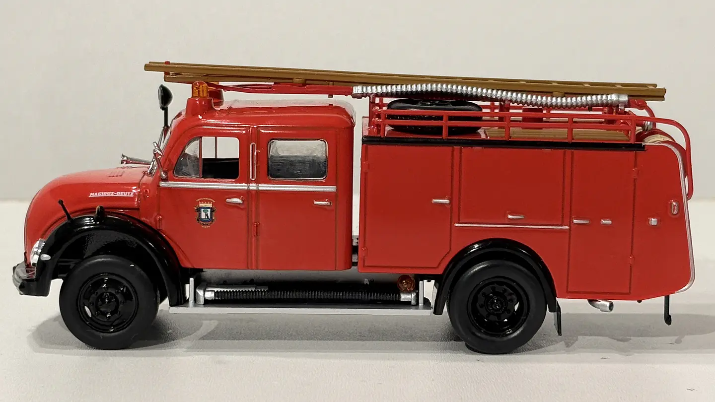Camión de Bomberos Magirus-Deutz (1961) | Edicola 1:43 8