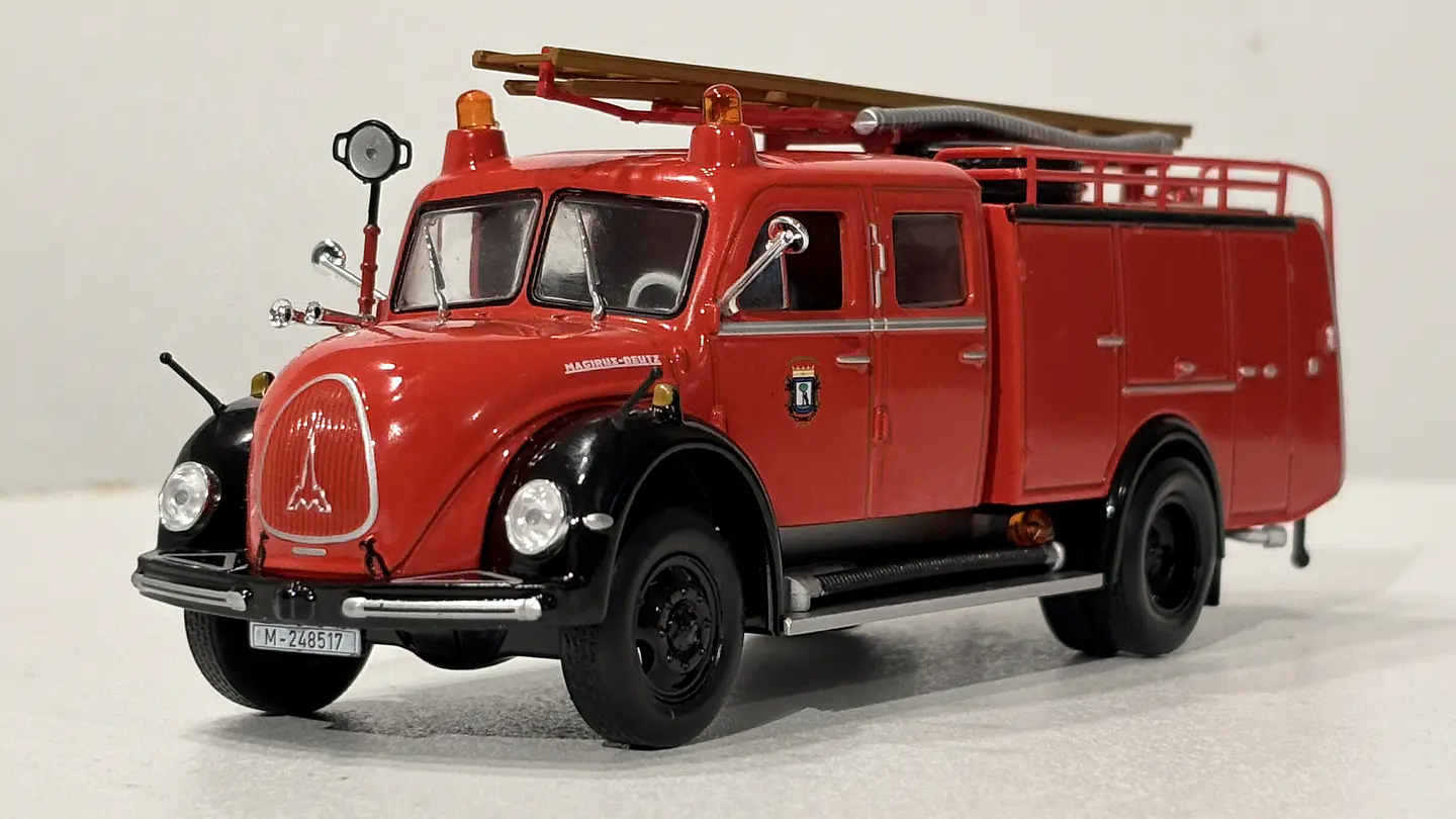Camión de Bomberos Magirus-Deutz (1961) | Edicola 1:43 1