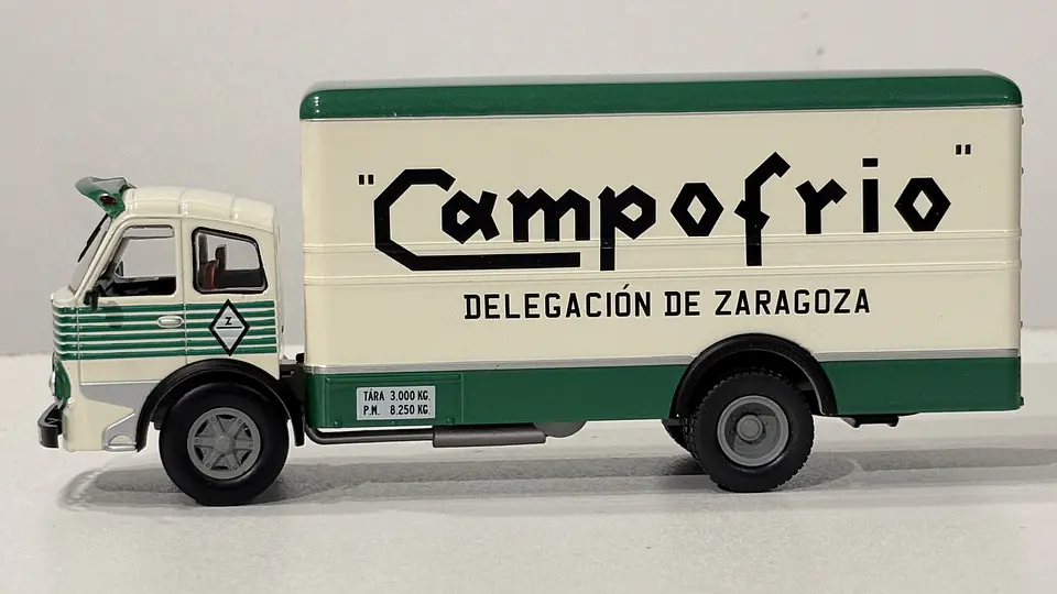 Camión Pegaso 1060L  Campo Frío - España 1966 | Salvat 1:43 4