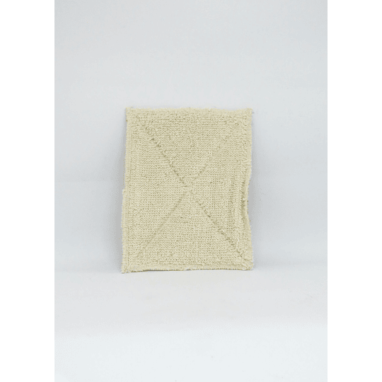 Esponja lavaloza compostable algodón/arpillera