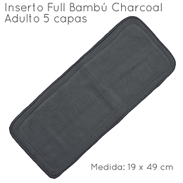 Inserto Bambú Charcoal Adulto