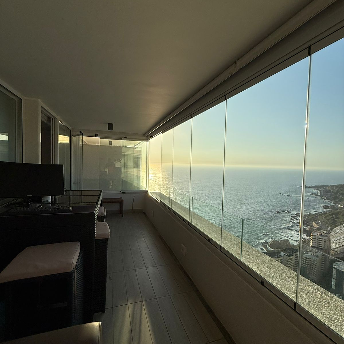 Departamento de Lujo Piso 21 - Vista Panorámica - Edmundo Eluchans Reñaca 16