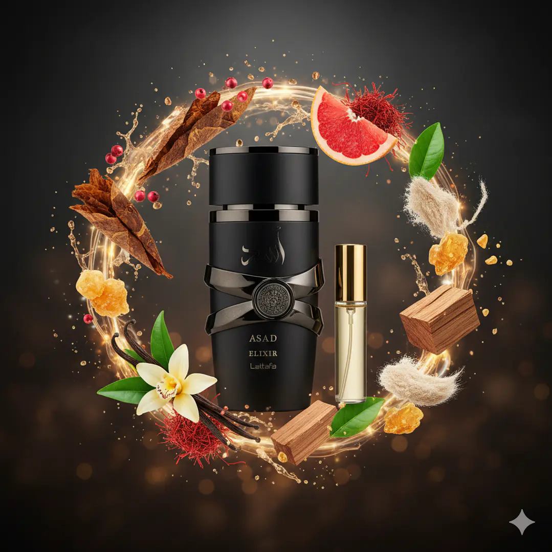 Decant 10ml LATTAFA Asad Elixir 2