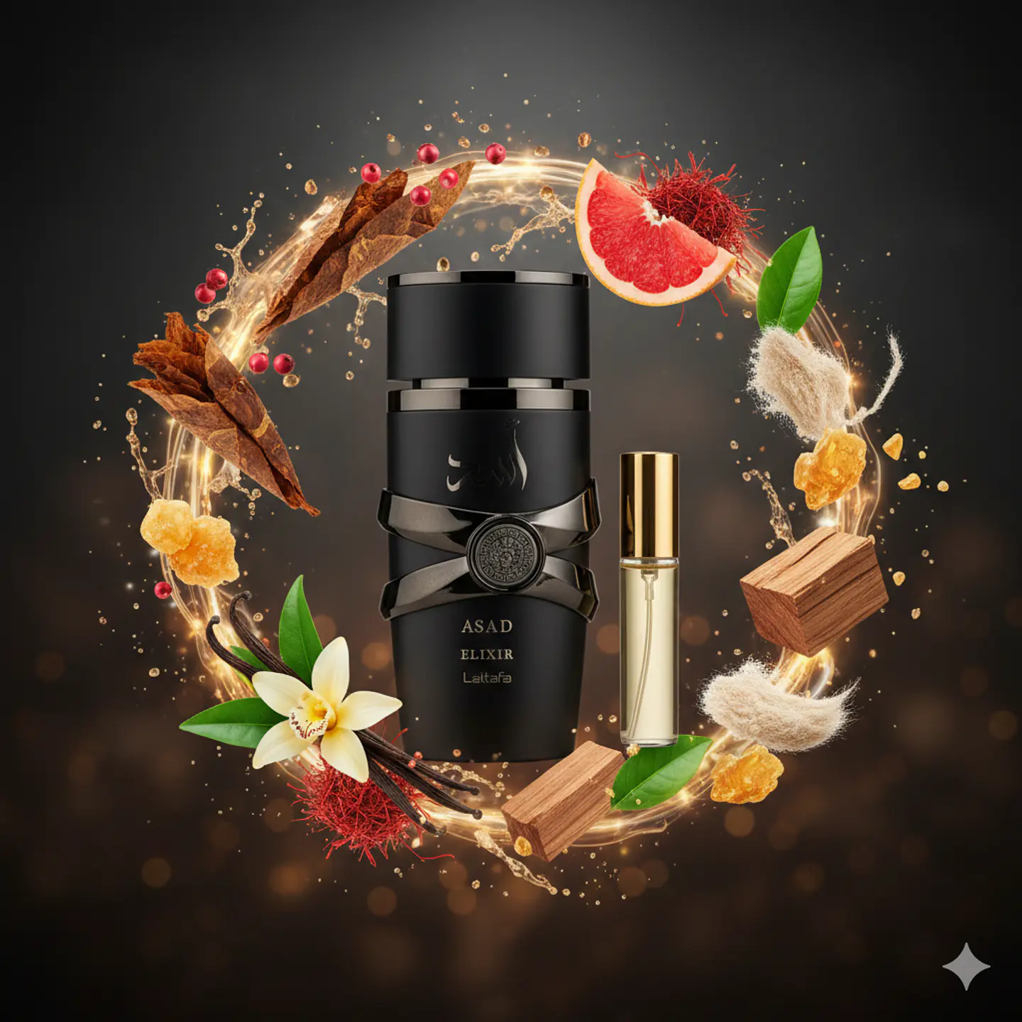 Decant 10ml LATTAFA Asad Elixir 2