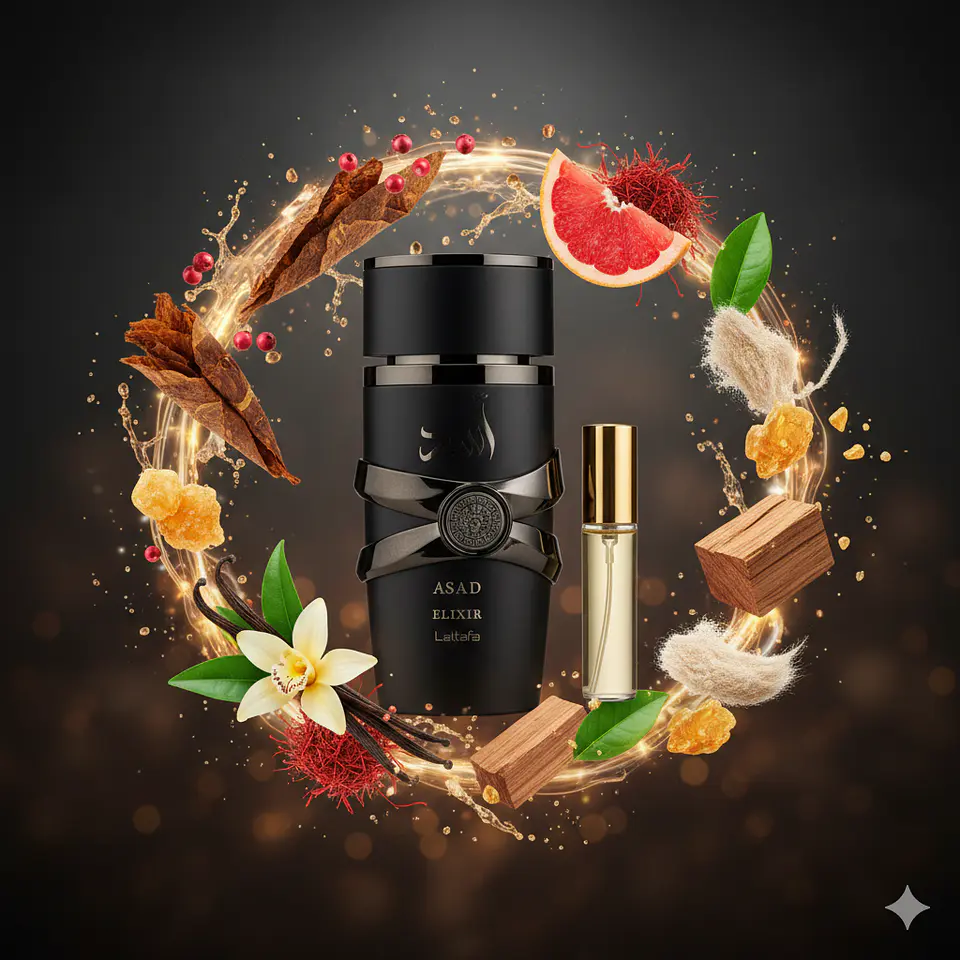 Decant 10ml LATTAFA Asad Elixir 2