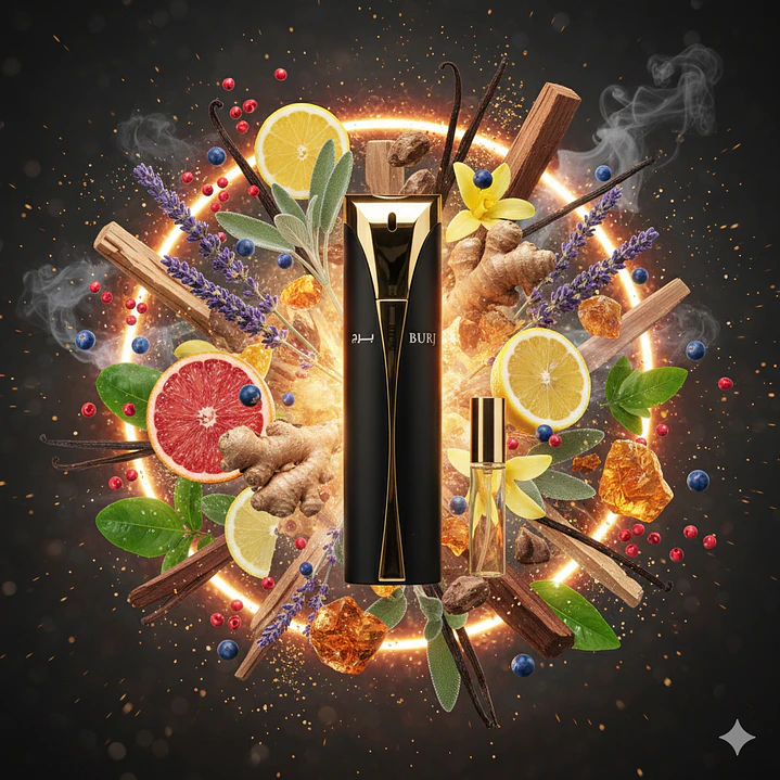 Decant 10ml RISALA Burj Noir 2